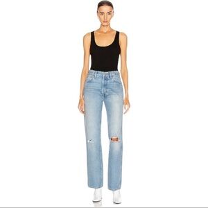 RE/DONE | 90s High Rise Lose Jeans in Light Destroyed 5 - Size 26